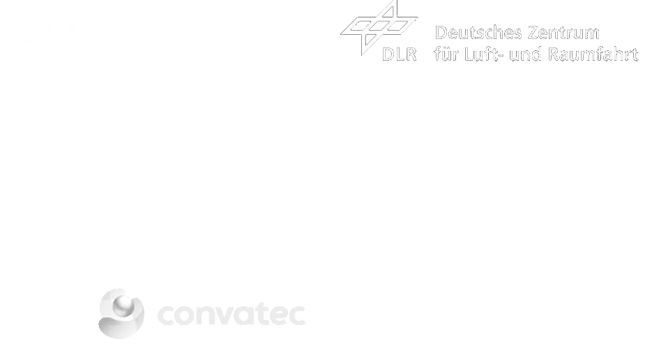 Zehn Logos von Kunden in weiß